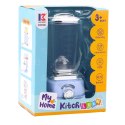 Blender Kuchenny Dla Dzieci Światła Obrotowy Mechanizm Niebieski LEAN Toys