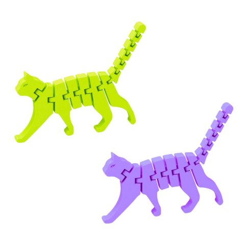 Kot Puzzle Fidget 3D Układanka Elastyczny Do Wyginania Mix LEAN TOYS