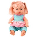 Lalka Bobas W Turkusowym Komplecie Kucyki Butelka Dźwięk LEAN Toys
