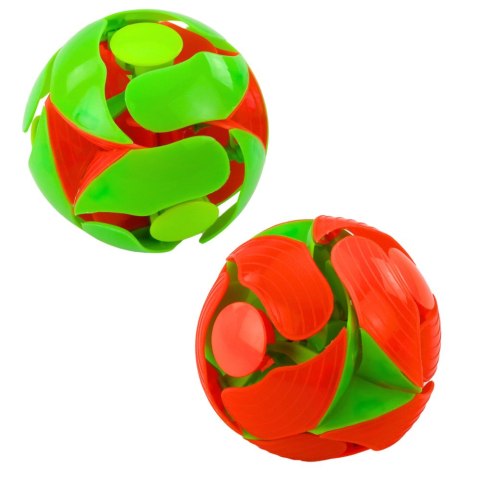 Piłka Zmieniająca Kolor do Rzucania Żonglowania 6cm Kolorowa LEAN TOYS