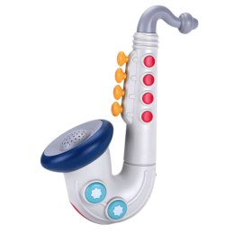 Saksofon Muzyczny Dla Malucha Instrument Interaktywny LEAN Toys