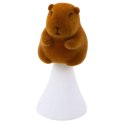 Skacząca Kapibara Na Sprężynie Pop Up Beżowa Brązowa 10cm LEAN TOYS