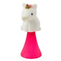 Skaczący Jednorożec Na Sprężynie Pop Up Biały Różowy 10cm Mix LEAN Toys