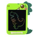 Znikopis Tablica Do Rysowania Pisania LCD Rysik Dinozaur Zielony LEAN Toys