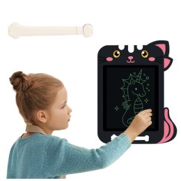 Znikopis Tablica Do Rysowania Pisania LCD Rysik Kot Czarny LEAN Toys