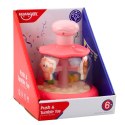 Bączek Karuzela Z Kuleczkami I Zwierzętami Hipopotam Lew Małpka Różowa LEAN Toys