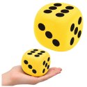 Duża Kość Piankowa Do Gry Zabawy Edukacyjna Mix 8 cm LEAN Toys