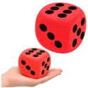 Duża Kość Piankowa Do Gry Zabawy Edukacyjna Mix 8 cm LEAN Toys