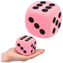 Duża Kość Piankowa Do Gry Zabawy Edukacyjna Mix 8 cm LEAN Toys