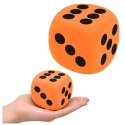 Duża Kość Piankowa Do Gry Zabawy Edukacyjna Mix 8 cm LEAN Toys