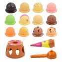 Gra Zręcznościowa Wieża Lodów Gałki Kolorowe 17 el. LEAN Toys