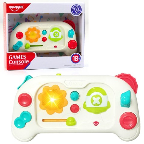Interaktywny Pad Konsola Dla Malucha 10 Aktywności Światła Dźwięki LEAN Toys