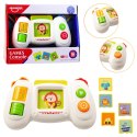 Konsola Pad Interaktywny Edukacyjny Z Kartami Światła Dźwięki LEAN Toys