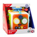 Kostka Interaktywna Sorter Edukacyjna Sensoryczna Dźwięki Kolorowa LEAN Toys