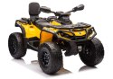 Quad Can Am Outlander 4x4 DK-CA005 Żółty LEAN CARS