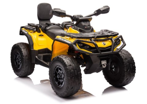 Quad Can Am Outlander 4x4 DK-CA005 Żółty LEAN CARS