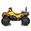 Quad Can Am Outlander 4x4 DK-CA005 Żółty LEAN CARS
