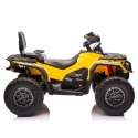 Quad Can Am Outlander 4x4 DK-CA005 Żółty LEAN CARS