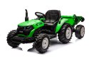 Traktor Na Akumulator HC-306 Z Przyczepą Jasno Zielony 24V LEAN CARS