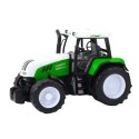 Traktor Rolniczy Farmerski Z Przyczepą Mieszalnik Paszy Zielony 50cm LEAN Toys