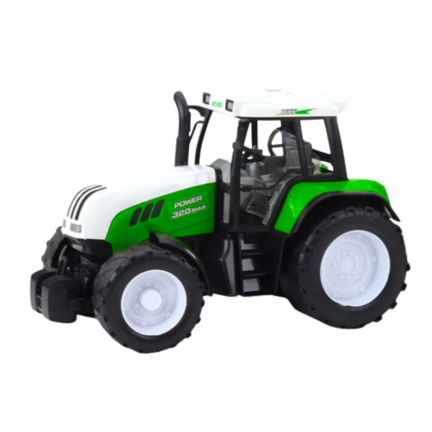 Traktor Rolniczy Farmerski Z Przyczepą Mieszalnik Paszy Zielony 50cm LEAN Toys