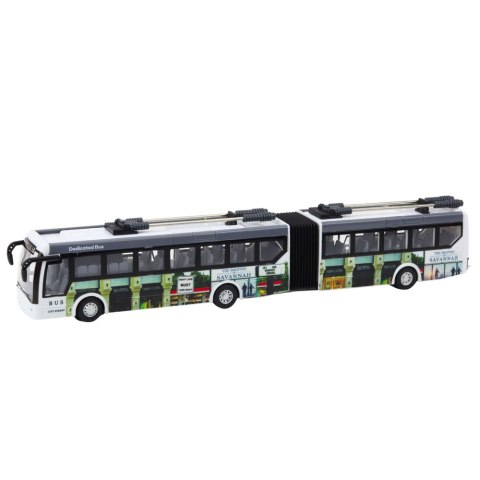 Trolejbus Miejski Zdalnie Sterowany RC Światła Transport Publiczny LEAN Toys
