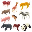 Zestaw Figurek Domowe Dzikie Zwierzęta Rośliny Kufer 58el LEAN Toys