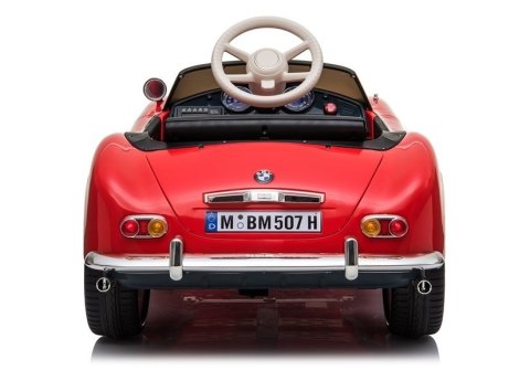 Auto na Akumulator BMW Retro Czerwone Lakierowane LEAN CARS