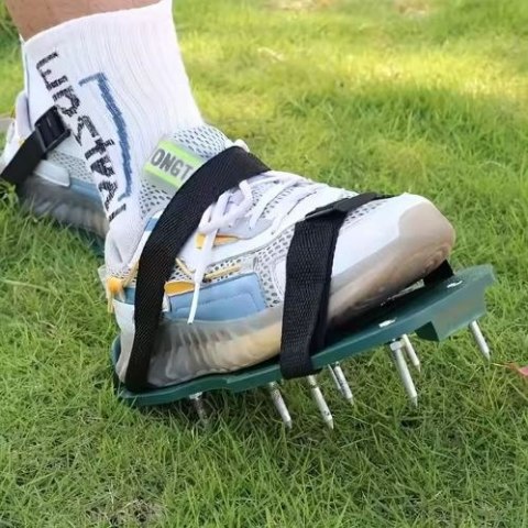 Aerator Wertykulator Nakładki Na Buty Z Kolcami Do Trawy LEAN