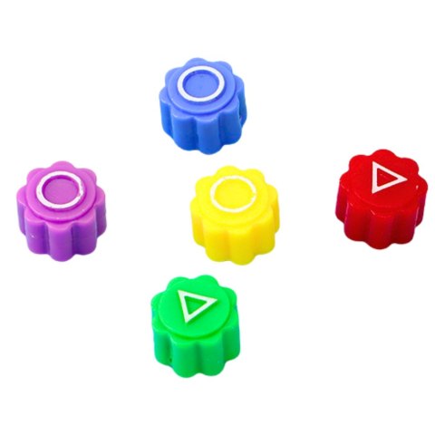 Kości Do Gry W Gonggi Hacele Gra Zręcznościowa Squid Games 5szt LEAN TOYS