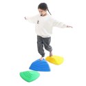 Ścieżka Edukacyjna Sensoryczna Kamienie Równoważne Kolorowe 6szt LEAN Toys