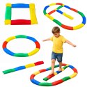 Ścieżka Sensoryczna Deski Równoważne 16 Desek Łączenia Antypoślizgi LEAN Toys