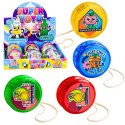 Klasyczne Jojo Zabawka Zręcznościowa YoYo Światła 6 cm Mix LEAN TOYS