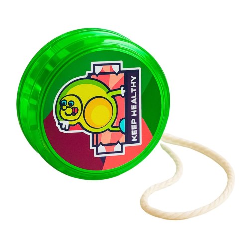 Klasyczne Jojo Zabawka Zręcznościowa YoYo Światła 6 cm Mix LEAN TOYS