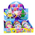 Klasyczne Jojo Zabawka Zręcznościowa YoYo Światła 6 cm Mix LEAN TOYS