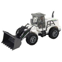 Koparka Budowlana Zdalnie Sterowana RC Światła Biała 1:30 LEAN Toys