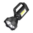 Latarka Turystyczna Robocza Reflektor LED 4 Tryby Powerbank LEAN