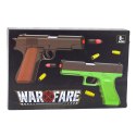 Pistolet Zabawkowy Naboje Piankowe Amunicja Łuski Biały LEAN Toys