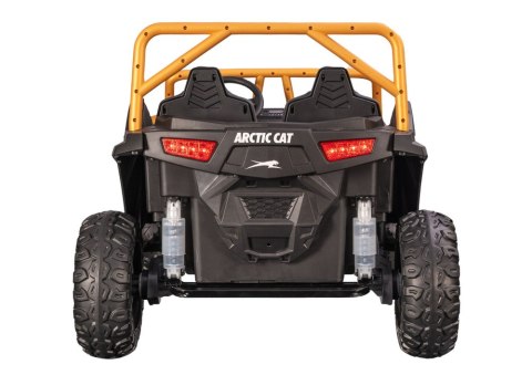 Pojazd na akumulator Buggy Arctic Cat WILDCAT XX 24V14AH Złoty LEAN CARS