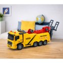 Samochód Holownik Pomoc Drogowa Hak Platforma Światła Dźwięki 1:16 LEAN Toys