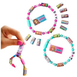 Zestaw Kratywny Do Tworzenia Biżuterii Koraliki 480 Naklejek LEAN Toys
