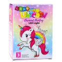 Zestaw Kreatywny Jednorożec W Słoiku Diamenty Lampka Nocna Pilot DIY LEAN Toys