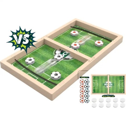 Gra Piłka Nożna Football Planszowa Zręcznościowa Stołowa Dla Dzieci LEAN TOYS