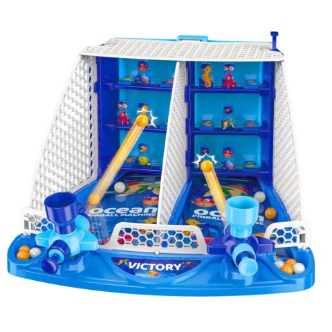 Gra Zręcznościowa Strzelanie Do Celu Pinball Ocean Rybki LEAN Toys