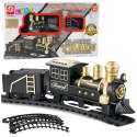 Klasyczny Pociąg Lokomotywa Wagon Towarowy Tory 53 x 48,5 cm LEAN Toys
