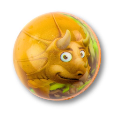 Piłka Piłeczka Piankowa Do Odbijania Zabawy Dinozaury 6,5 cm LEAN TOYS