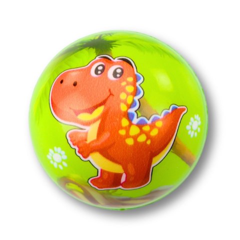 Piłka Piłeczka Piankowa Do Odbijania Zabawy Dinozaury 6,5 cm LEAN TOYS