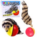 Piłka z Puszystą Fretką Ogon Zabawka Interaktywna Dla Dzieci LEAN Toys
