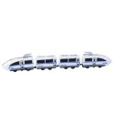 Pociąg Pośpieszny Elektryczny City Express Kolejka Tory 13 el. LEAN Toys