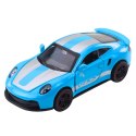 Samochód Wyścigowy Metalowy Napęd Otwierane Drzwi Niebieski GTRS 1:43 LEAN Toys